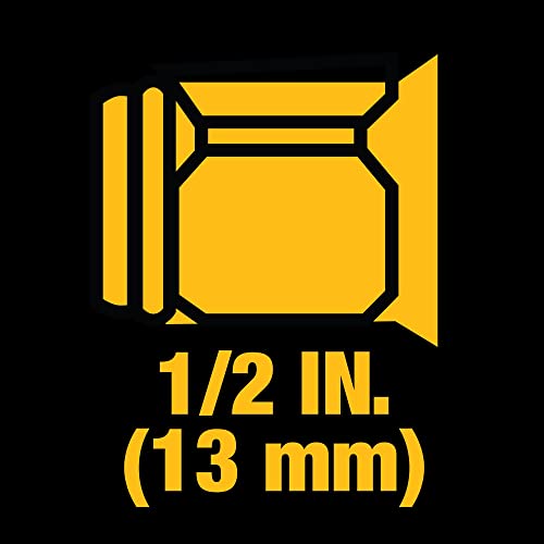 DEWALT 20V MAX XR Brushless High Torque 1/2" Impact Wrench with Detent Anvil