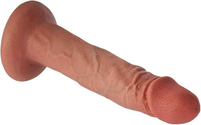 Lossless No.53 Realistic Silicone Dildo with Suction Cup 8 Inch