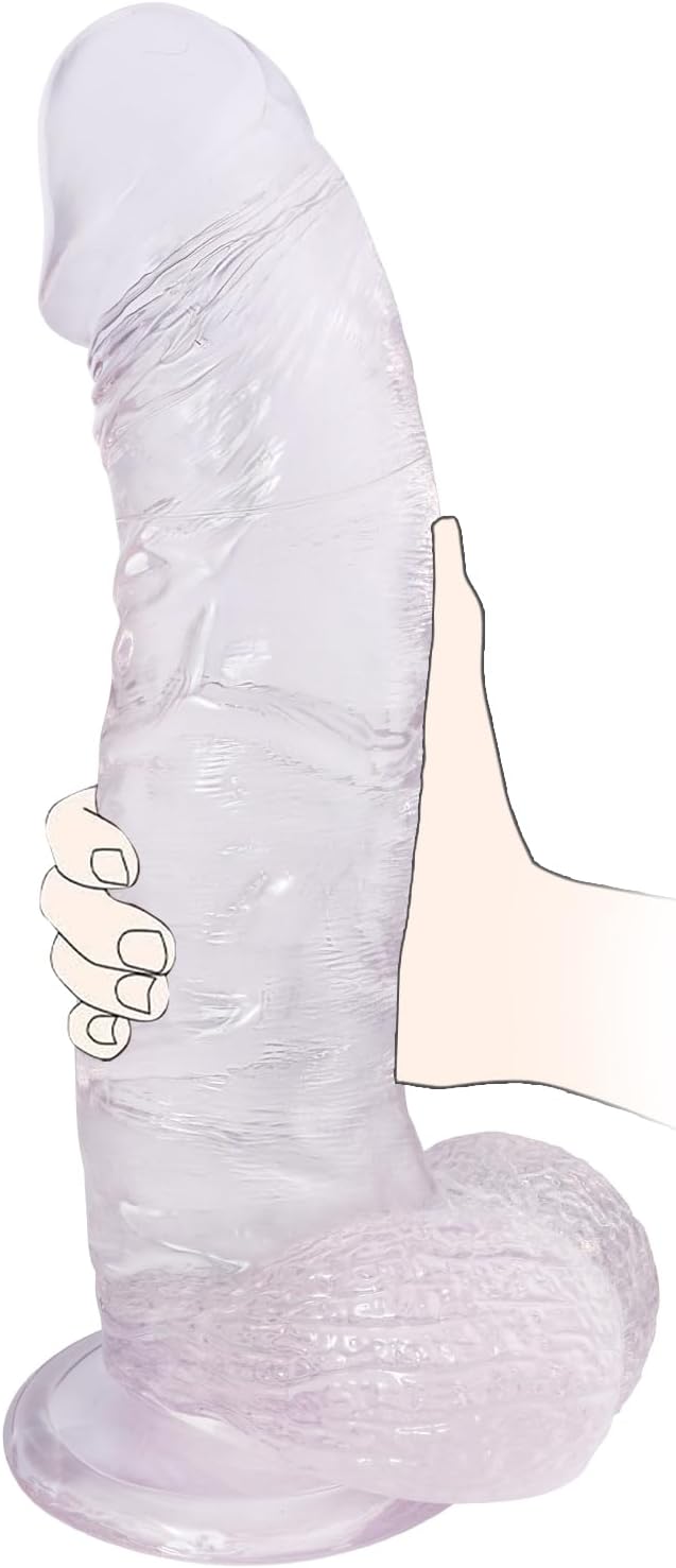 Veatrylove 10 Inch Realistic Dildo with Strong Suction Cup