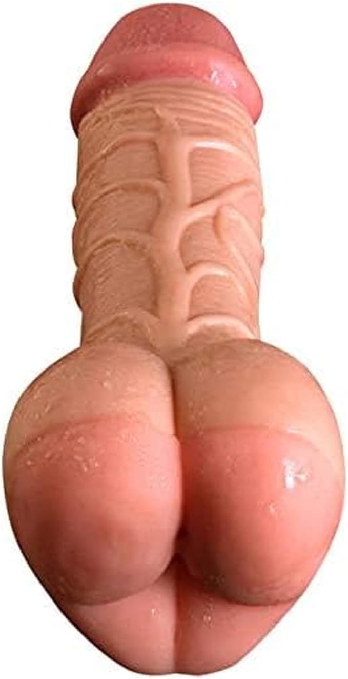 Silicone Realistic Dildo Masturbadores Hombre de Juguetes Sexuales Male Masturbators with Pocket Pussy Consolador para Hombre Penis Sleeve Extender Penis Girth Enlarger Sex Toys for Men Women Couples