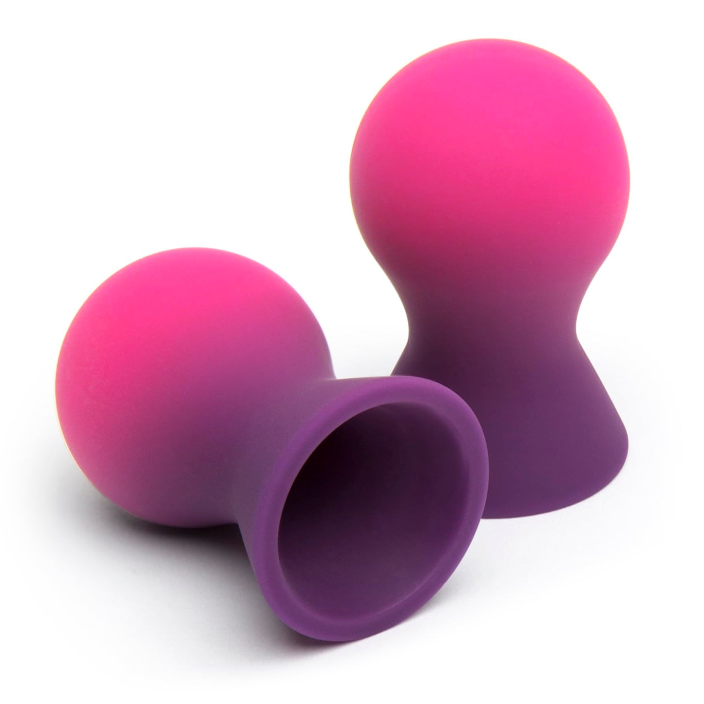Lovehoney Nipple Suckers | Silicone Nipple Sucking Toys | BDSM Beginner Sex Toy Gifts for Women | Vacuum Cupping Breast Stimulation Suction Cups | Couples Adult Sex Games