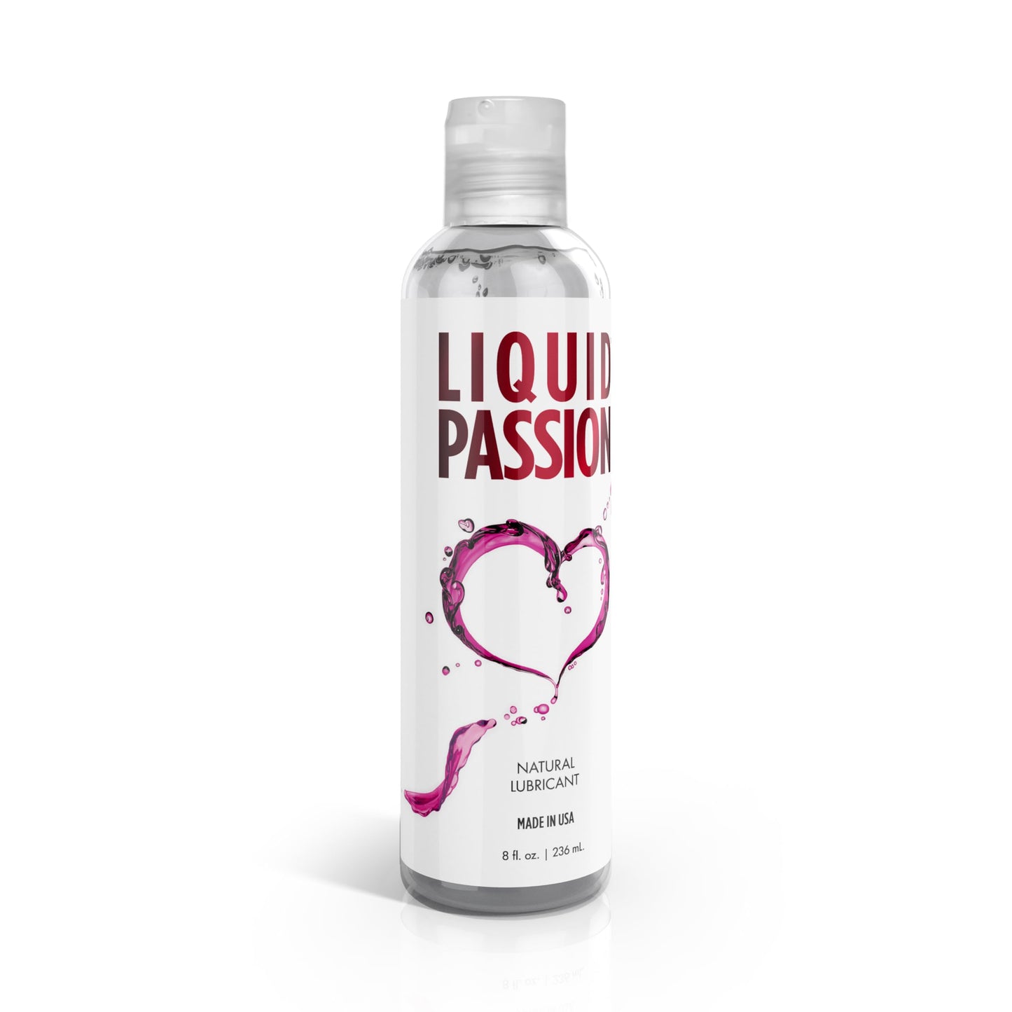 Liquid Passion Natural Water-Based Personal Lube, pH Friendly, Fragrance-Free & Hydrating, Safe for Toys & Condoms. Made in USA