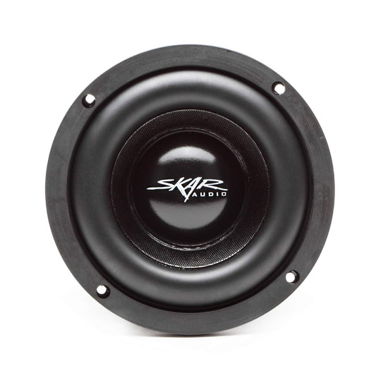 (2) Skar Audio EVL-65 D4 6.5" 400 Watt Max Power Dual 4 Ohm Car Subwoofers, Pair of 2, BNDLE-EVL-65D4x2