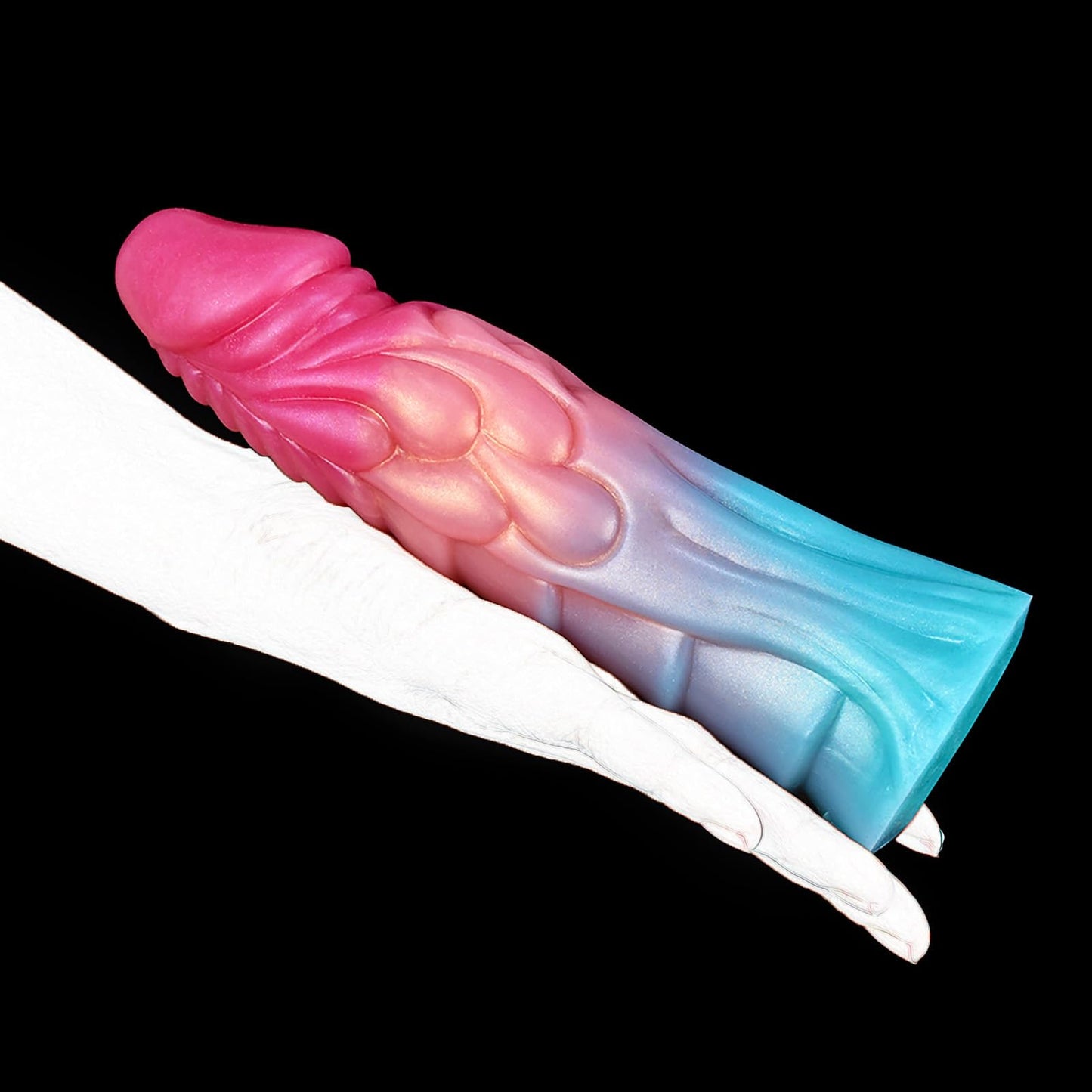 Dragon Penis Sleeve Cock Sleeve Sex Toy for Men, 8 Inch Monster Huge Thick Dildo Sleeve Penis Sheath Extender Enlarger, Anal G Spot Stimulator Beginner Soft Silicone Adult Sex Toys for Men and Couple