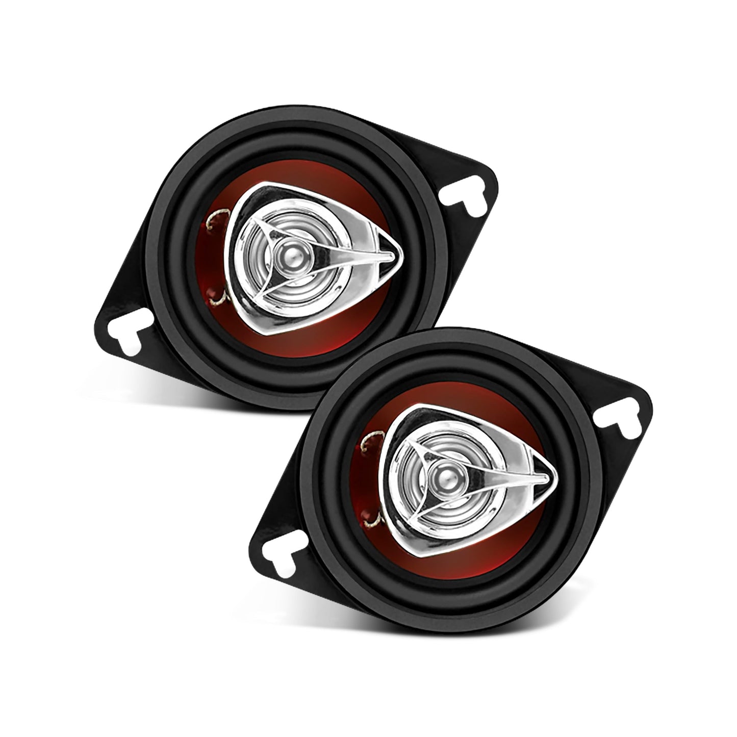 BOSS Audio Systems Car Replacement Speakers Various Sizes Red/Black
