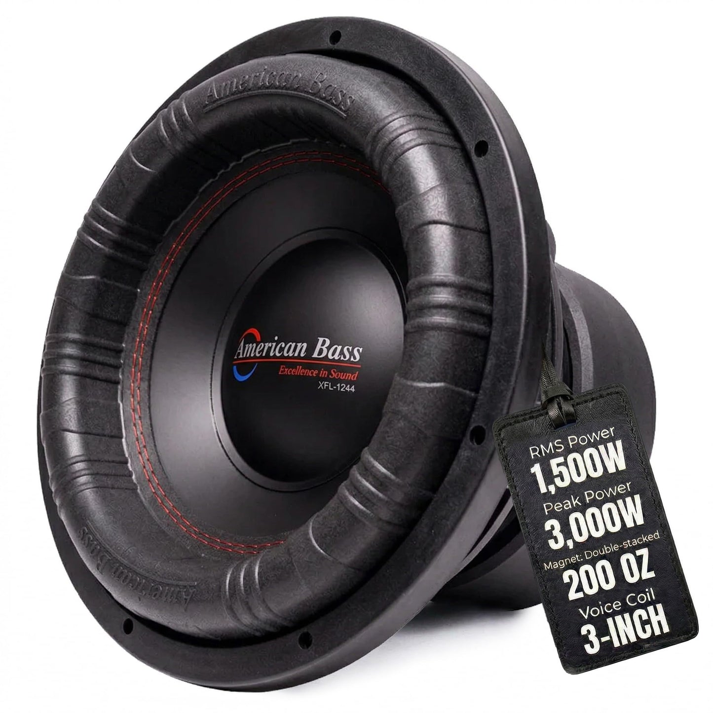 American Bass XFL 10" 2 Ohm 3000 Max Watts Car Subwoofer