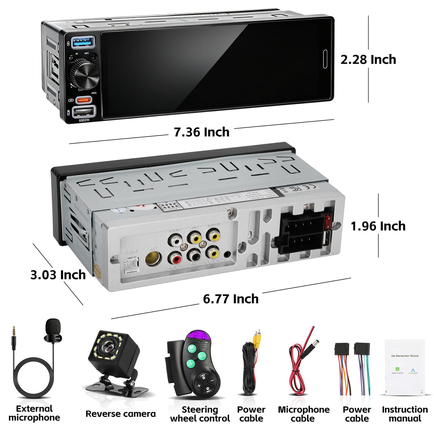 Single Din Car Stereo