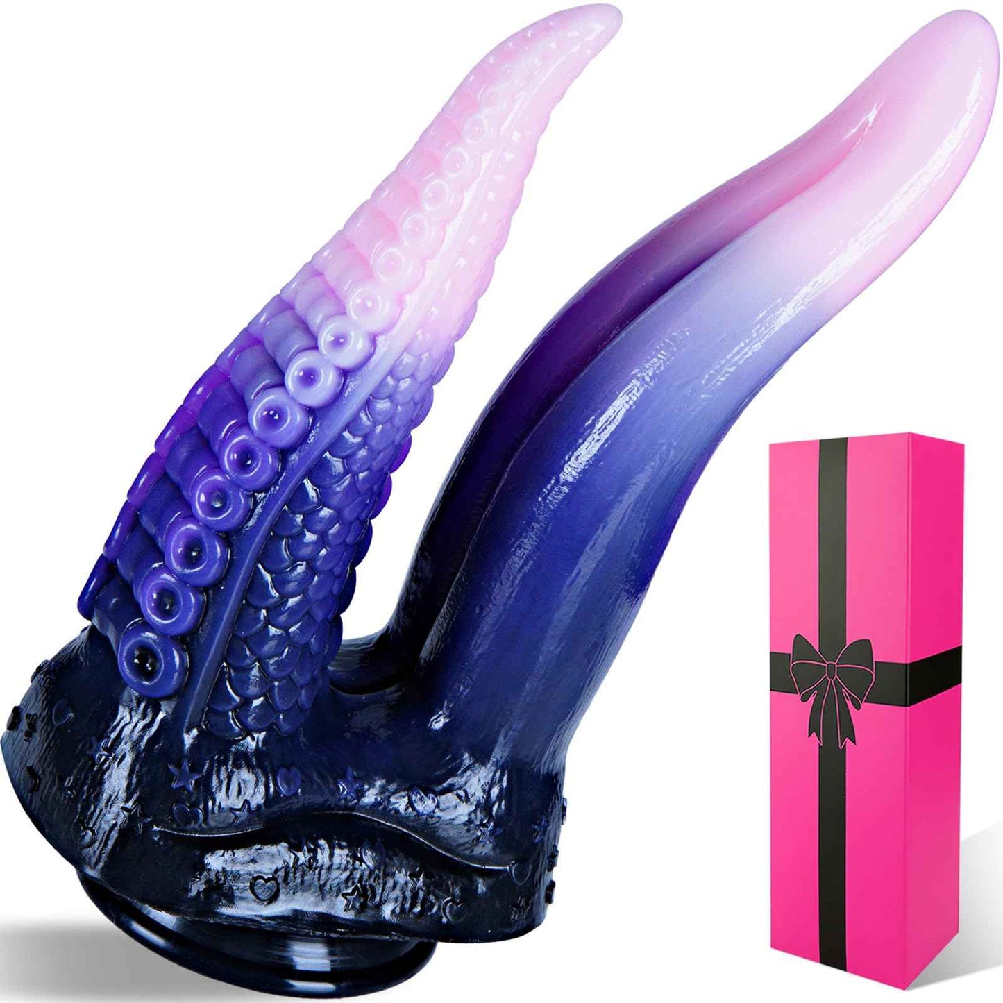 7.9" Double Head Tentacle Dildo, Small Monster Double Head Realistic Dildo