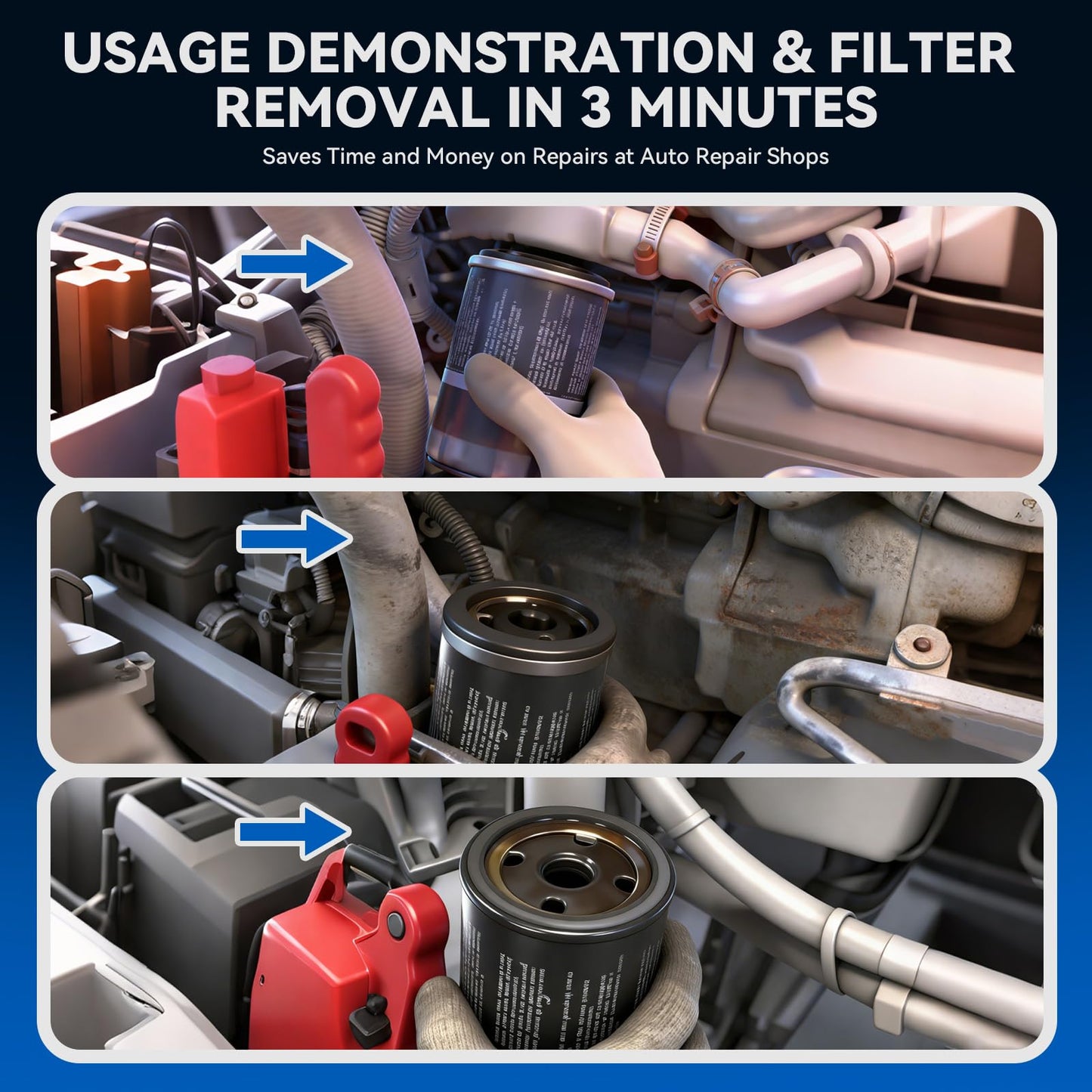 DISEN Oil Filter Wrench Set