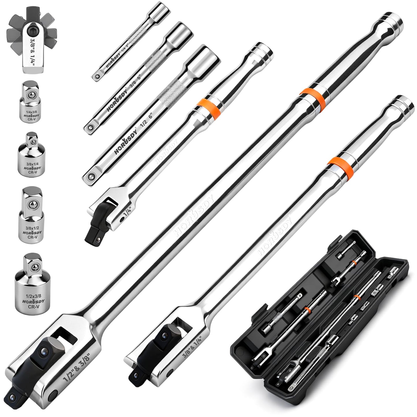 HORUSDY Breaker Bar Set