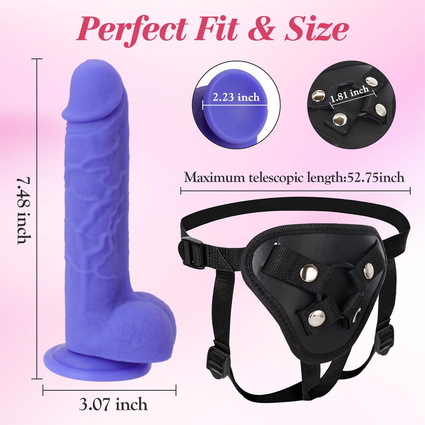 JCDZDD Strap-On Dildos
