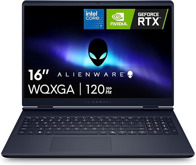 Alienware 16 Aurora Gaming Laptop 16GB RAM 1TB SSD Blue