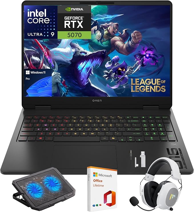 HP Omen 16 Slim Gaming Laptop Intel Core Ultra 9