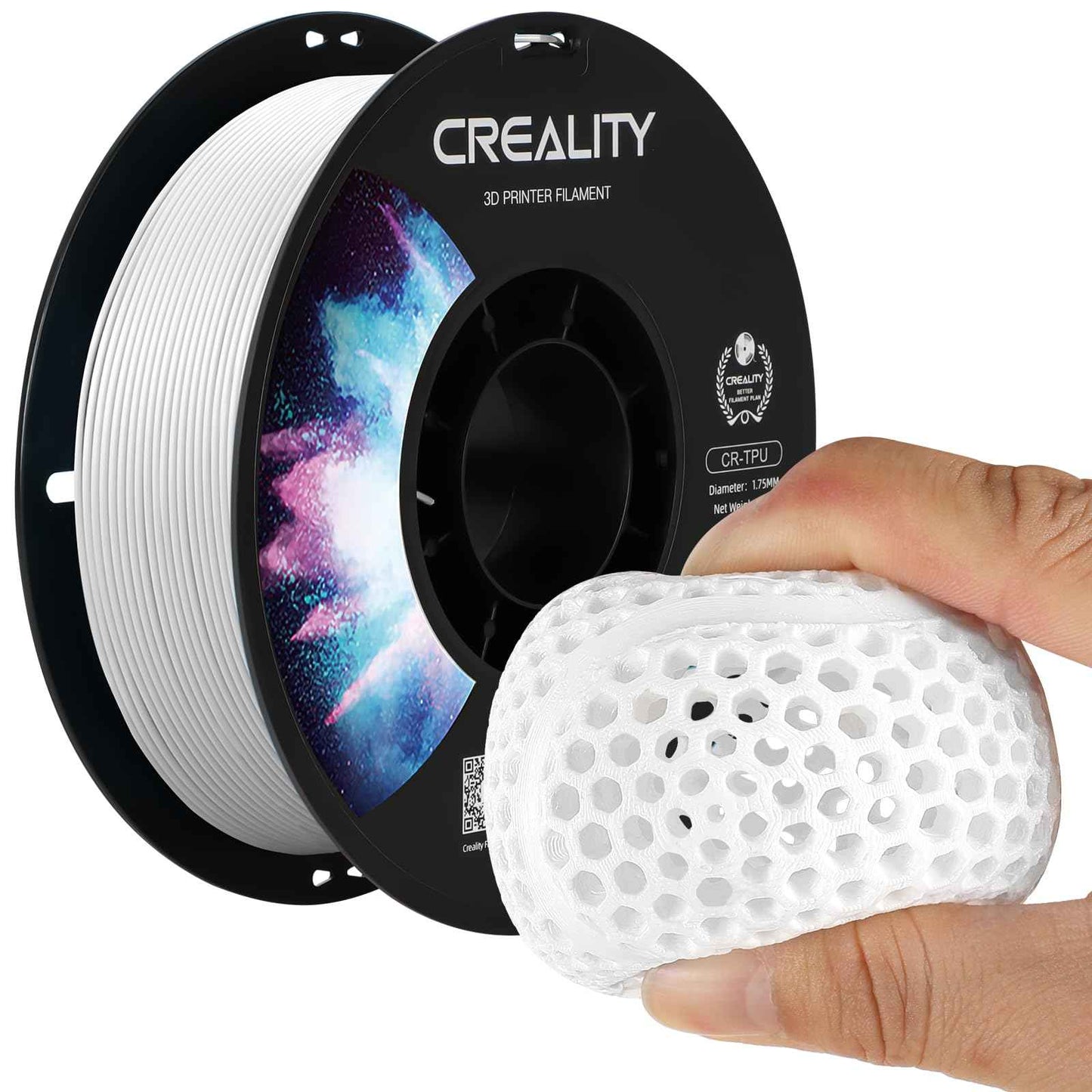 Creality 3D Printer Filament, PLA Plus Filament 1.75mm Apple Green