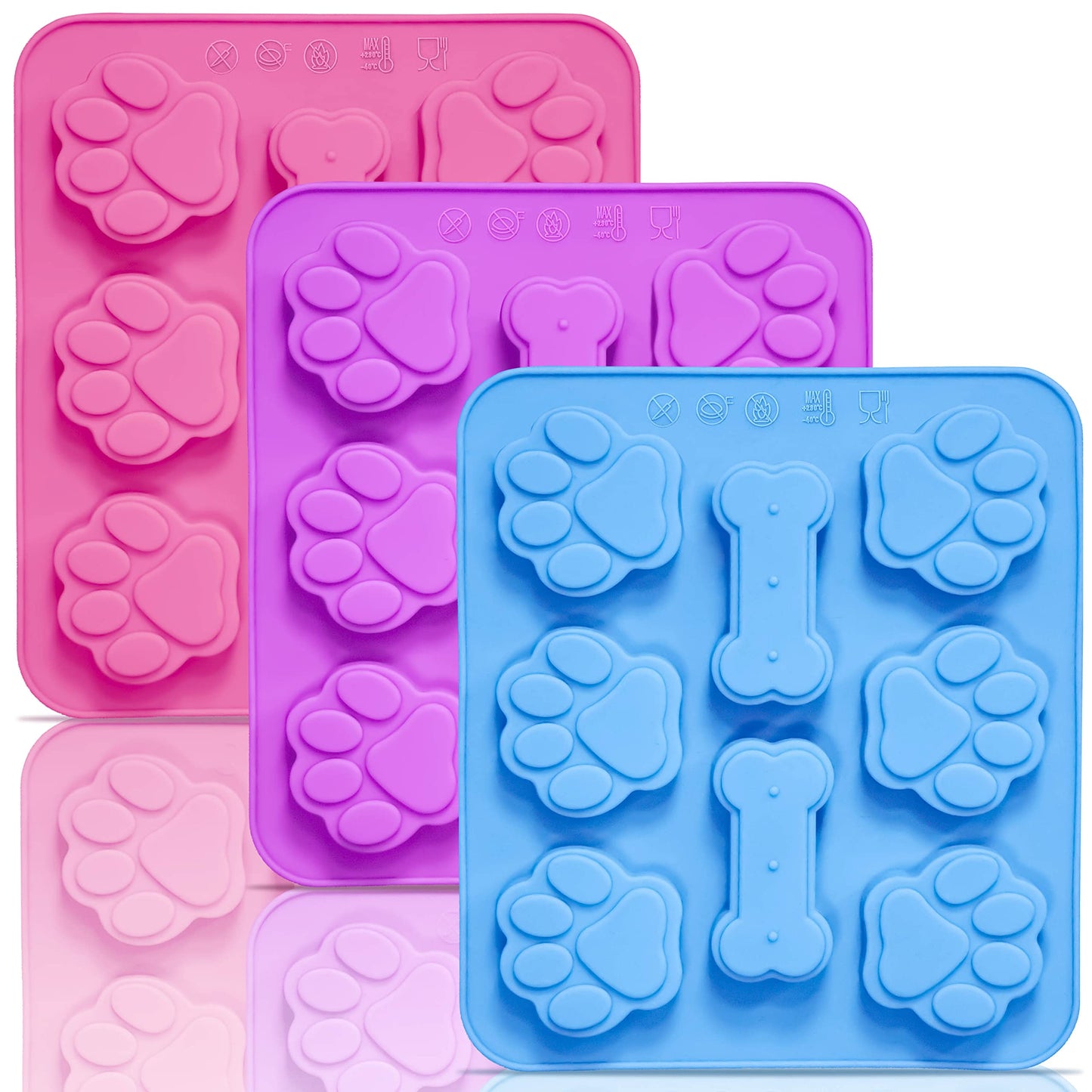 Anaeat silicone candy mold set