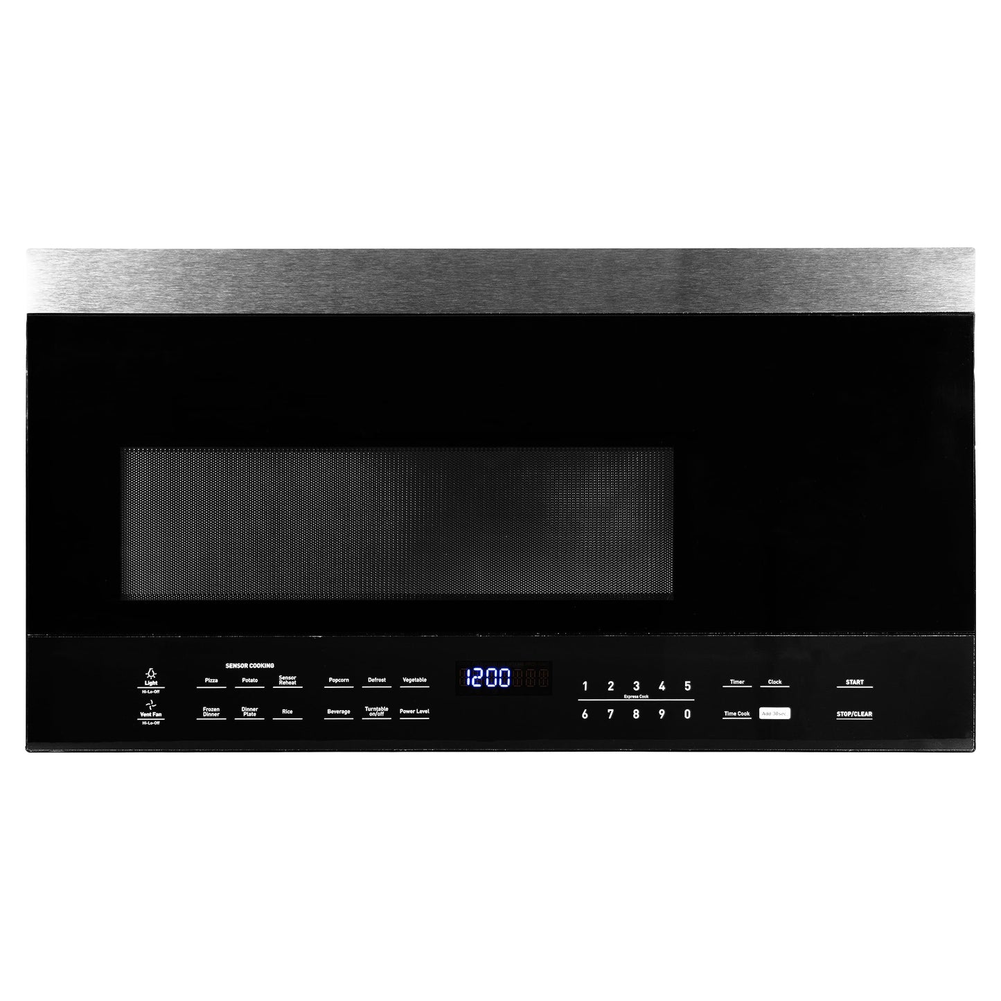Black+Decker 1000 Watt Over The Range Microwave Oven with LED Display