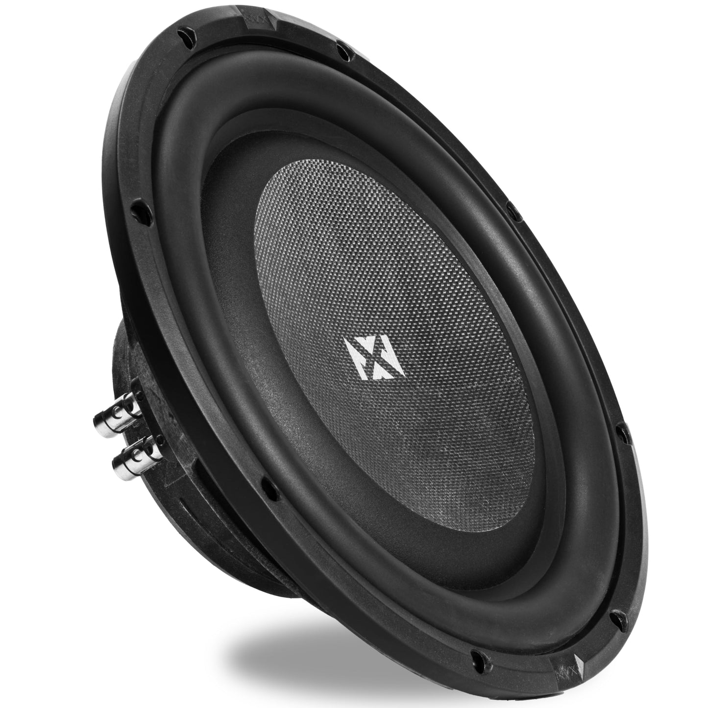 NVX SMW S-Series Shallow-Mount Dual 4-Ohm Subwoofer