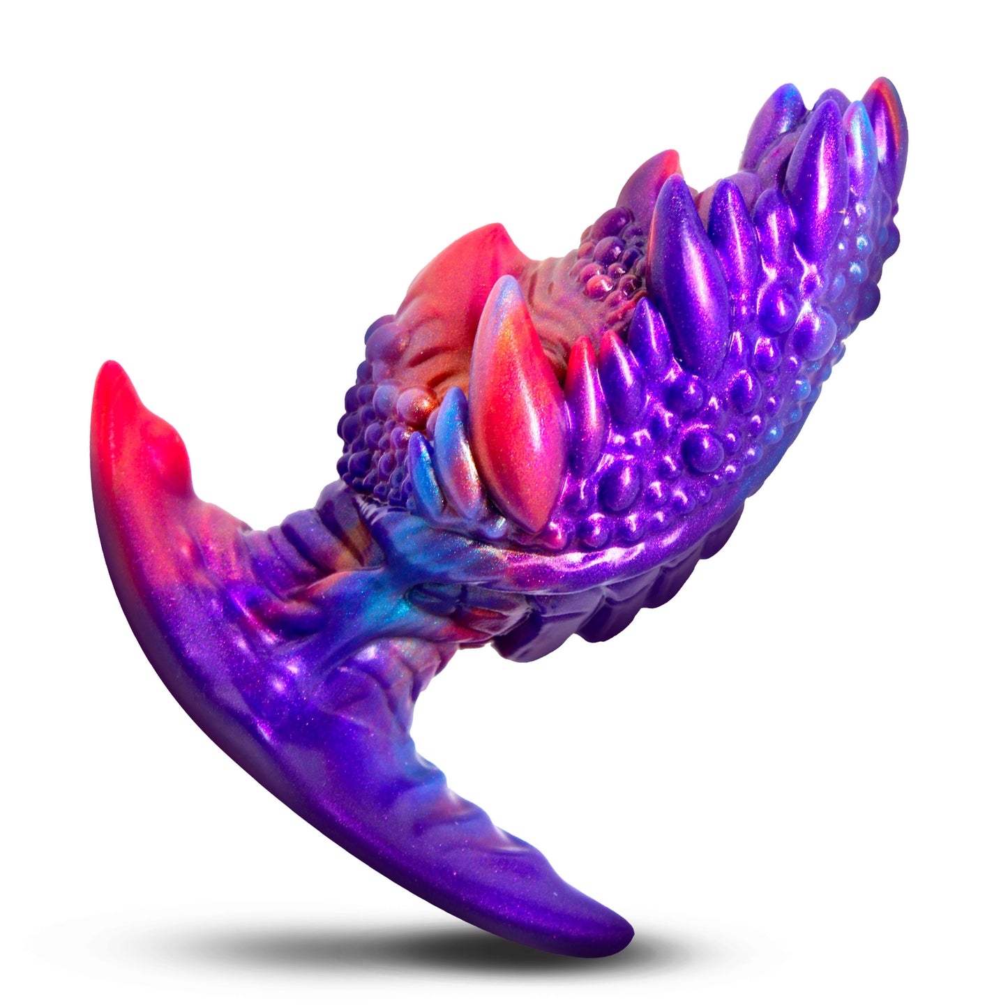 Creature Cocks Volkron Silicone Butt Plug Textured Fantasy Design