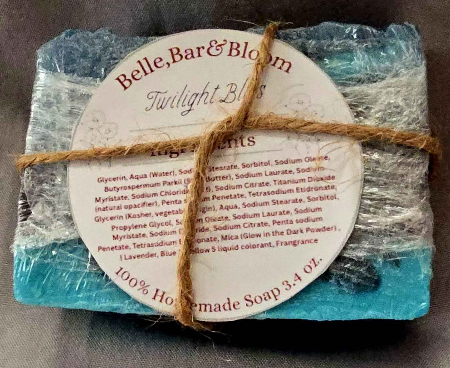 Twilight Bliss Handmade Soap – Blue Moon Glow In Dark Soap. LIMITED STOCK!