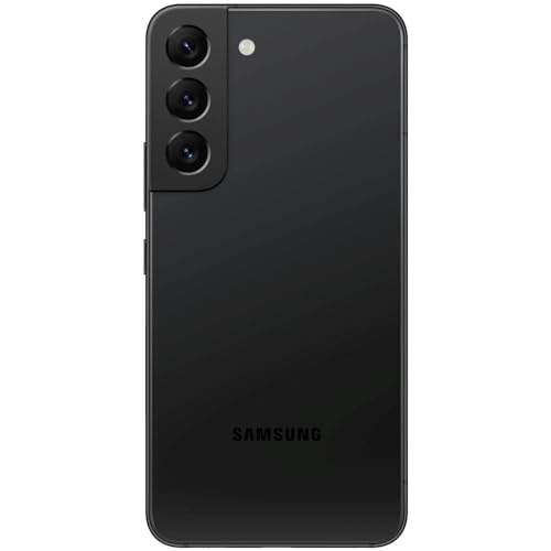 Samsung Galaxy S22 5G, 128GB, Phantom Black - Unlocked (Renewed)