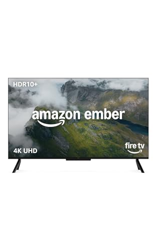 Amazon Ember 43" 4-Series with Fire TV (newest model), 4K Ultra HD smart TV with Alexa Remote, HDR10+, fast processor, Dolby Audio, Ambient Experience, free and live TV, find shows faster with Alexa+