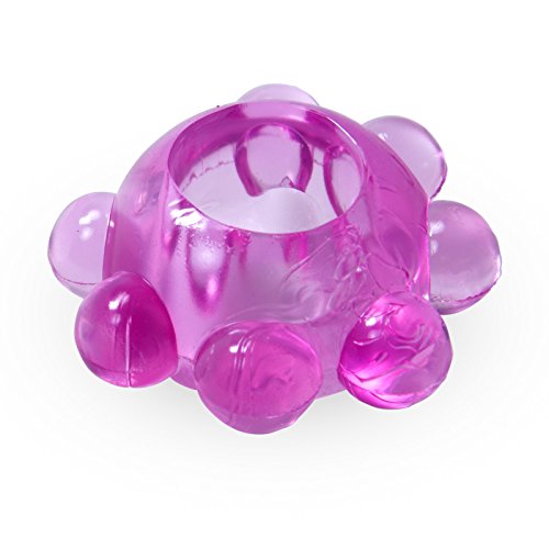 LeLuv Disposable Cock Rings Random Colors and Textures Soft Stretchy Variety Pack Penis Ring