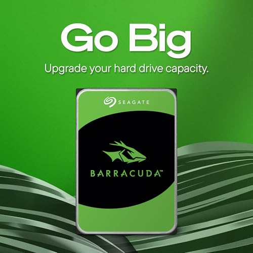 Seagate Barracuda 2TB Internal Hard Drive HDD – 3.5 Inch SATA 6Gb/s 7200 RPM 256MB Cache – Frustration Free Packaging (ST2000DM008/ST2000DMZ08)