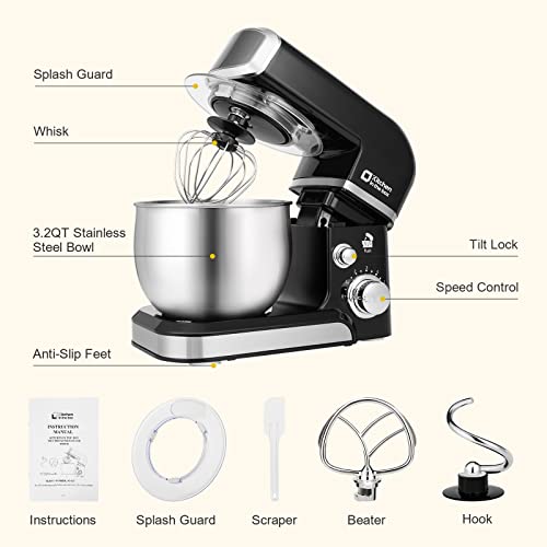 Stand Mixer, Kitchen in the box small food stand mixer for baking