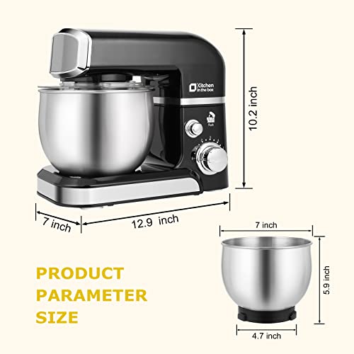 Stand Mixer, Kitchen in the box small food stand mixer for baking