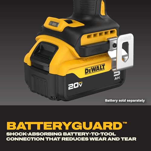 DEWALT 20V MAX XR Brushless High Torque 1/2" Impact Wrench with Detent Anvil
