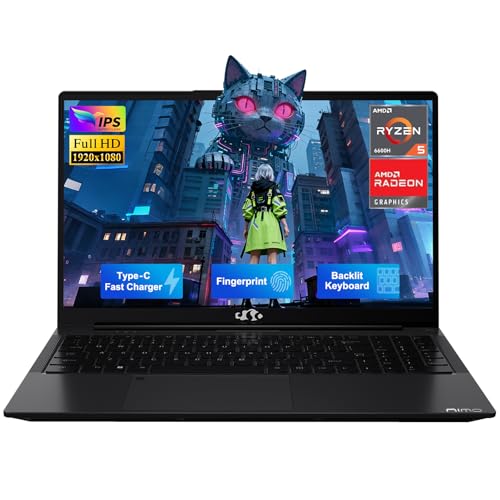 NIMO 2026 Gaming Laptop 15.6 Inch AMD Ryzen 5 16GB