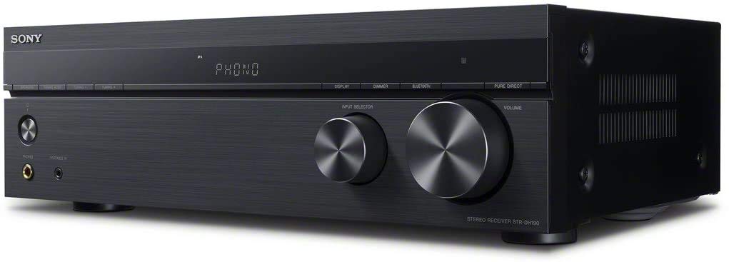Sony STRDH190 2-ch Stereo Receiver with Phono Inputs & Bluetooth