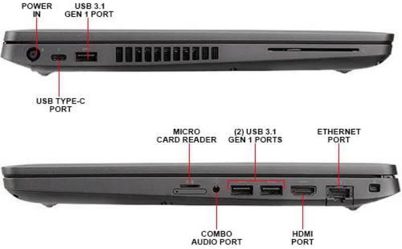 Dell Latitude 5400 14-Inch Laptop Intel Core i5 32GB RAM 1TB SSD