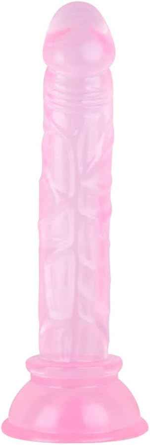 MenKouTA Realistic Dildo with Suction Cup Pink