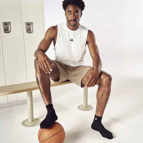 adidas Men's Athletic Cushioned 6-Pack Quarter