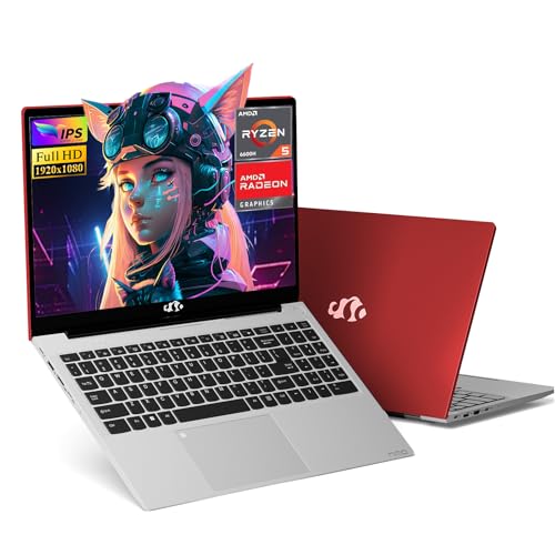 NIMO 2026 Gaming Laptop 15.6 Inch AMD Ryzen 5 16GB