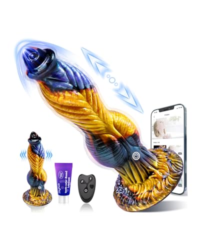 FYSHAVO Phoenix Thrusting Dildo Vibrator App Controlled 10.2in