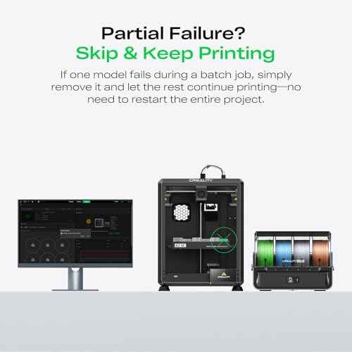 Creality K2 SE 3D Printer, 500mm/s High-Speed Printing, Support Multi Color 3D Printing Needs CFS, Solid Metal Build, Auto Leveling