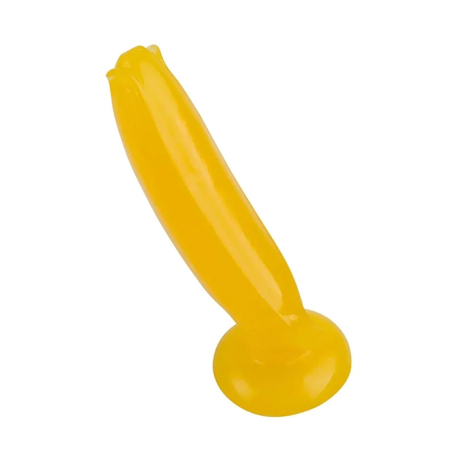 CJXQBH Soft Silicone Dildo Artificial Penis Suction Cup Strapon Jelly Realistic Cucumber Banana Corn Adult Sex Toys for Women Sex Shop