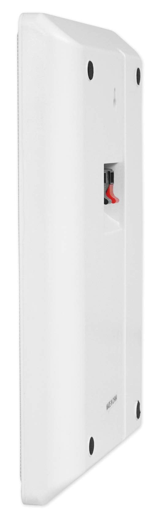 Rockville 2 RockSlim White Home Theater 5.25" 240w Easy Wall Mount Slim Speakers