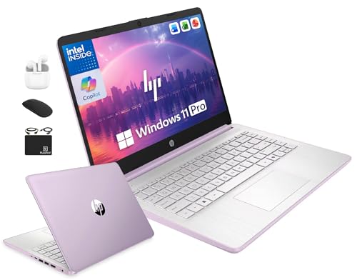 HP 14-inch Laptop Computer Intel Quad-Core 4GB RAM 628GB Storage