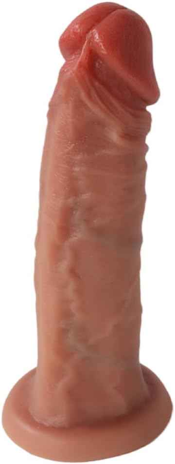 Lossless Realistic Dildo Soft Silicone 6in Suction Cup