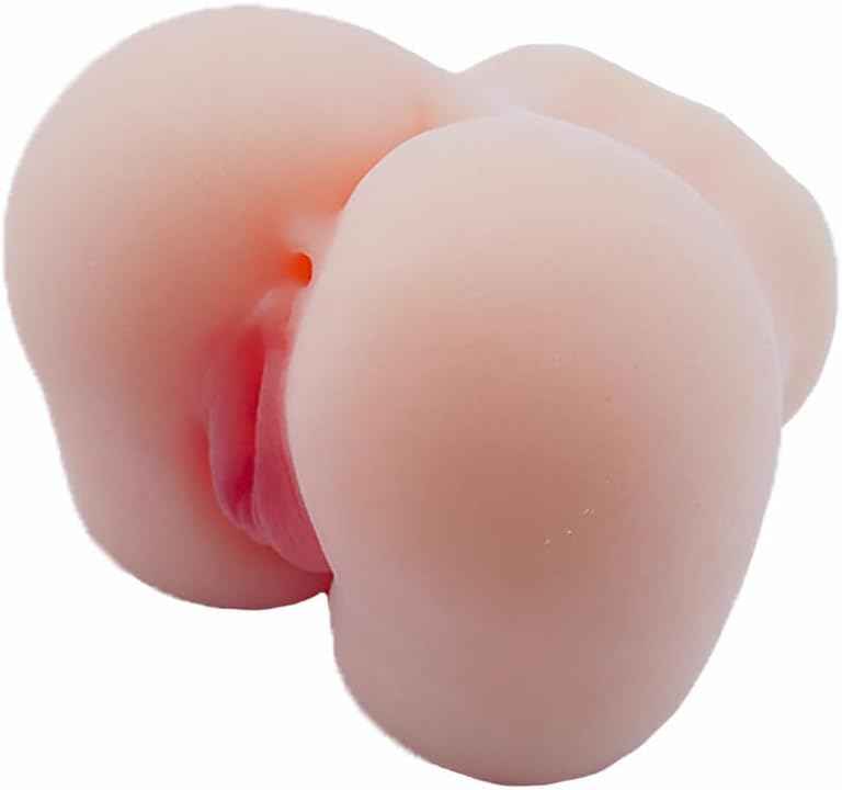 1.3LB Realistic Tiny Ass Sex Doll with Pocket Pussy Vaginal and Anal,Lifelike TPE Ass Male Masturbator,Small Female Torso Butt Sex Love Doll for Men,Adult Sex Toy,Portable Real Solid Dolls for Sex
