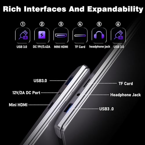 NIAKUN Laptop Computer 2026, 15.6 Inch Lap Top PC Windows 11 Pro