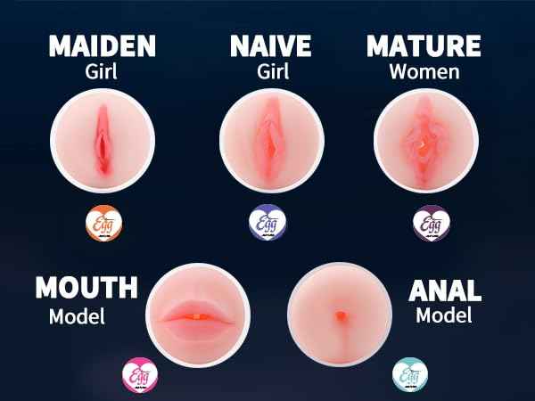 Ultra-Stretchy Male Masturbators Egg,Handheld Male Masturbators Cup with Softer Wrapped, Realistic Pocket Pussy Stroker with Strong Suctions, Adult Sex Toy for Men Masturbation with 3D Lifelike Vagina