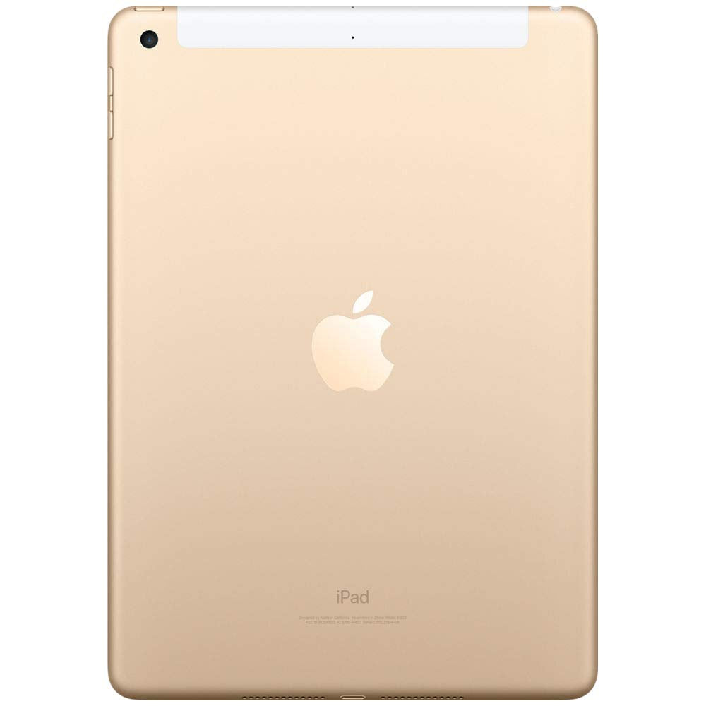 2017 Apple iPad (9.7-inch, WiFi + Cellular, 128GB) - Gold (Renewed)