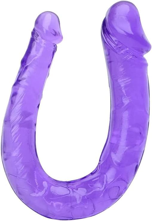 Lifelike Dildo Double Dong Big Penis for Women, G-spot Stimulation Realistic Dildo Double Side 2 Head Dildo, Adult Sex Toy for Anal Vaginal Play Anus Stimulator for Women Lesbian Gay Man Couples
