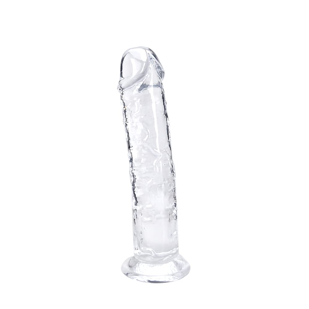 7" Small Realistic Blue Dildo - Soft TPE Beginner Sex Toy