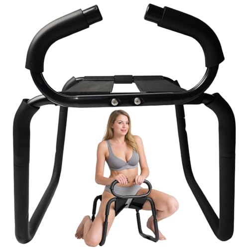 Eroslove Adjustable Sex Position Chair with Handrails Black