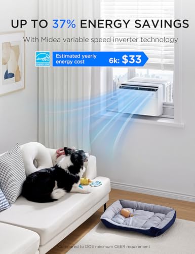 Midea U Shaped Smart Inverter Window Air Conditioner
